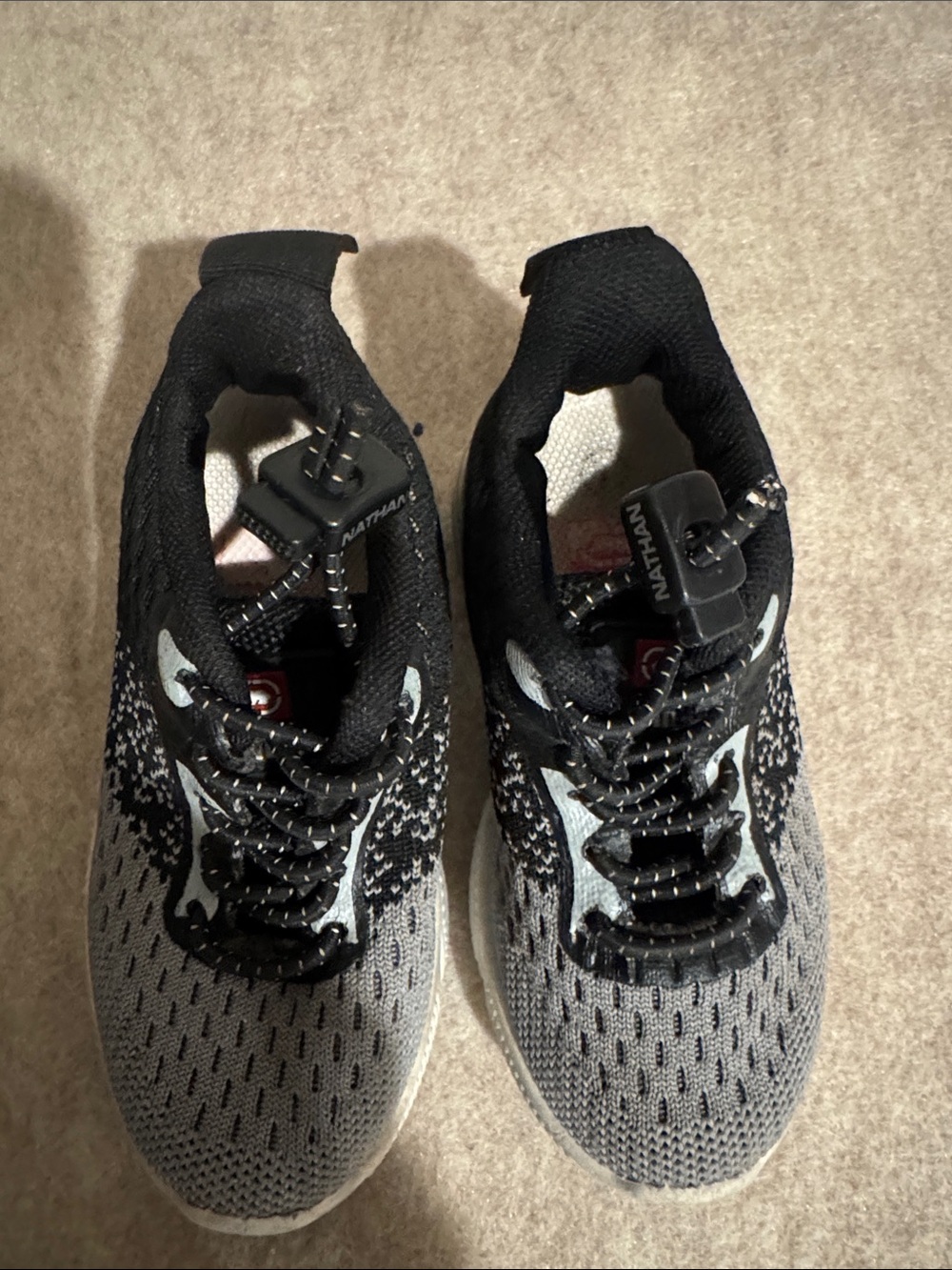 Ecko Unlimited Kids Sneakers Gray and Black Knit